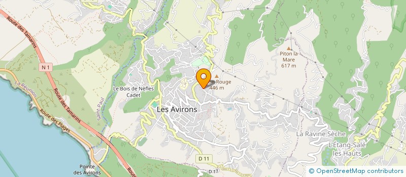 localisation de l'entreprise COOPERATIVE AGRICOLE TERRACOOP à LES AVIRONS