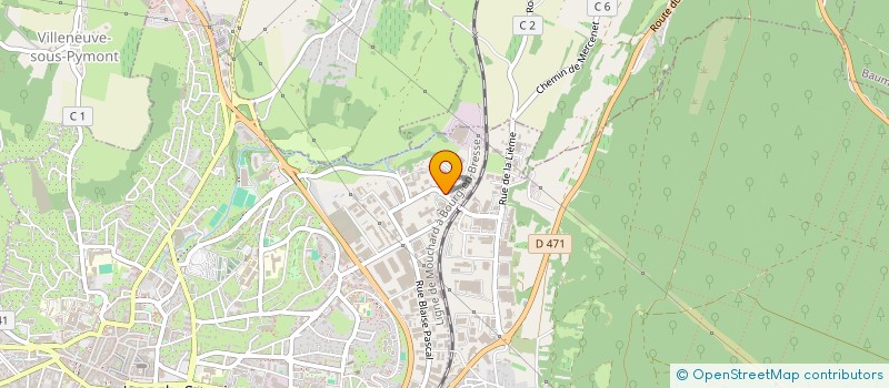 localisation de l'entreprise COOPERATIVE APICOLE DU JURA à LONS-LE-SAUNIER