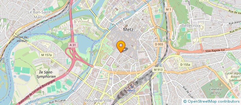 localisation de l'entreprise COOPERATIVE ARGO INTER REGIONS  METZ