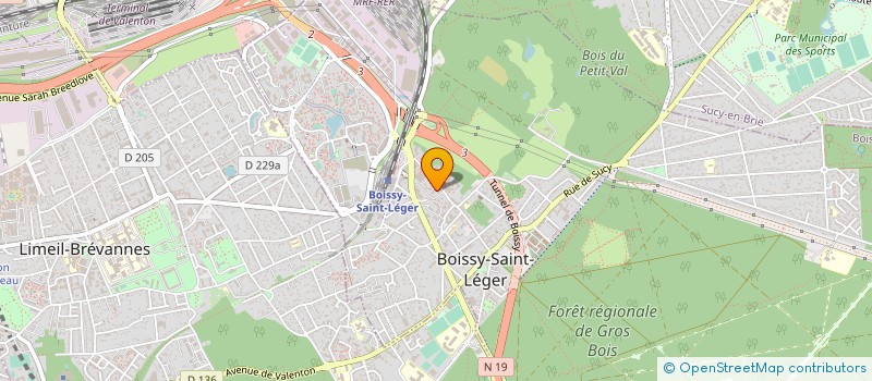 localisation de l'entreprise COOPERATIVE BUSINESS SERVICES à BOISSY-SAINT-LEGER