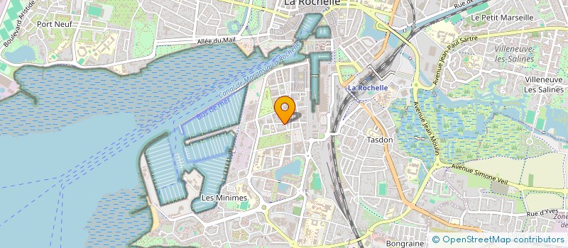 localisation de l'entreprise COOPERATIVE CARBONE à LA ROCHELLE