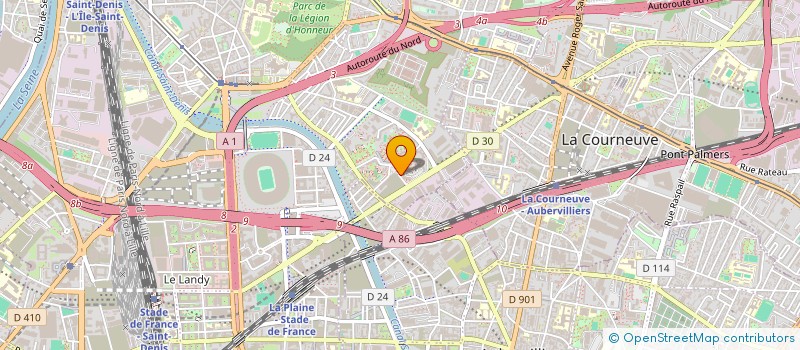 localisation de l'entreprise COOPERATIVE COMMUNAUTAIRE SANTE BIEN ETRE - LA PLACE SANTE à SAINT-DENIS