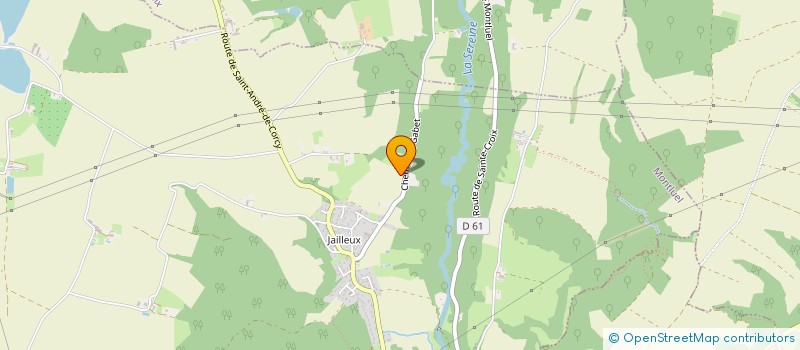 localisation de l'entreprise COOPERATIVE D'UTILISATION DE MATERIEL AGRICOLE LA SEREINE  MONTLUEL