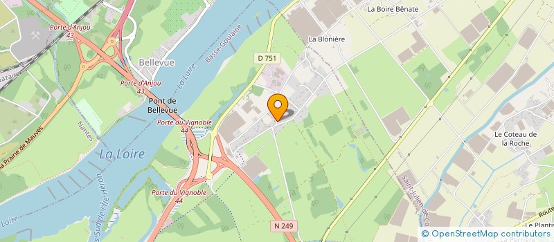 localisation de l'entreprise COOPERATIVE DE L'ENERGIE à BASSE-GOULAINE
