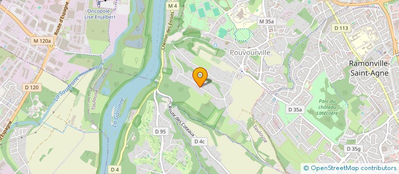 localisation de l'entreprise COOPERATIVE DES APICULTEURS D'OCCITANIE  LEGUEVIN