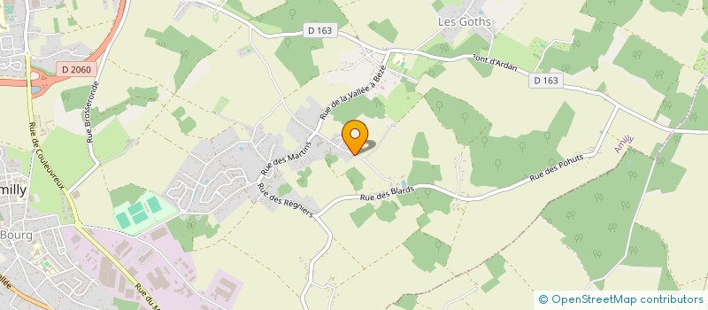localisation de l'entreprise COOPERATIVE DU CAT  AMILLY