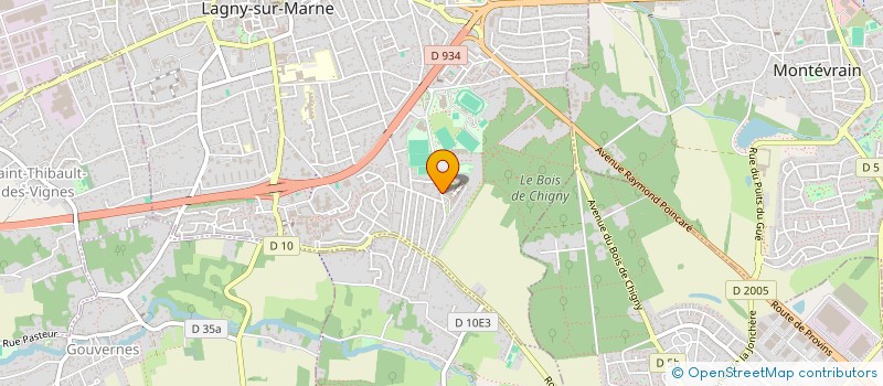 localisation de l'entreprise COOPERATIVE DU LYCEE VAN DONGEN à LAGNY-SUR-MARNE