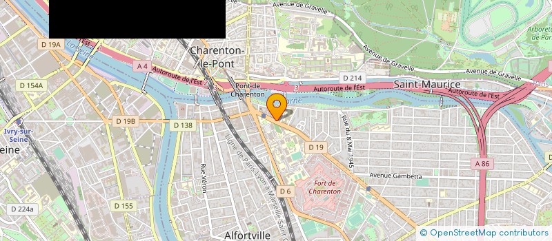 localisation de l'entreprise COOPERATIVE DU PERSONNEL BPIFRANCE  MAISONS-ALFORT
