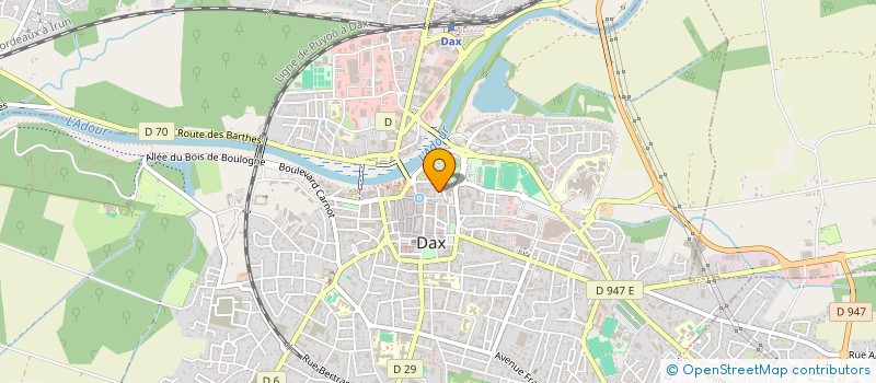 localisation de l'entreprise COOPERATIVE ECOLE NORMALE à DAX