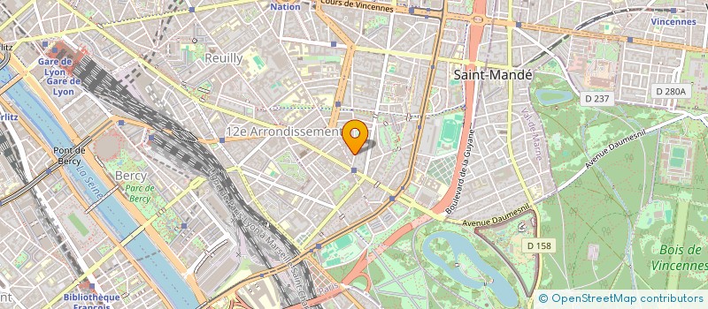 localisation de l'entreprise COOPERATIVE EXPORTATION LIVRE FRANCAIS  PARIS