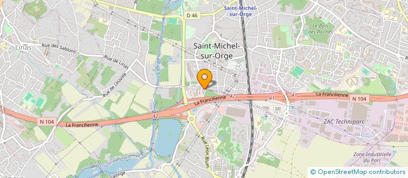 localisation de l'entreprise COOPERATIVE HABITAT à BRETIGNY-SUR-ORGE