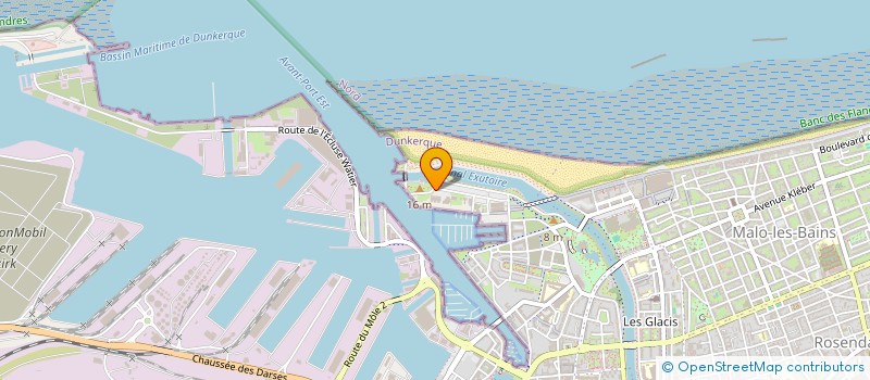 localisation de l'entreprise COOPERATIVE MARITIME DE DUNKERQUE à DUNKERQUE