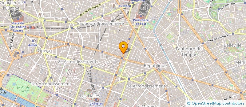localisation de l'entreprise COOPERATIVE MU à PARIS