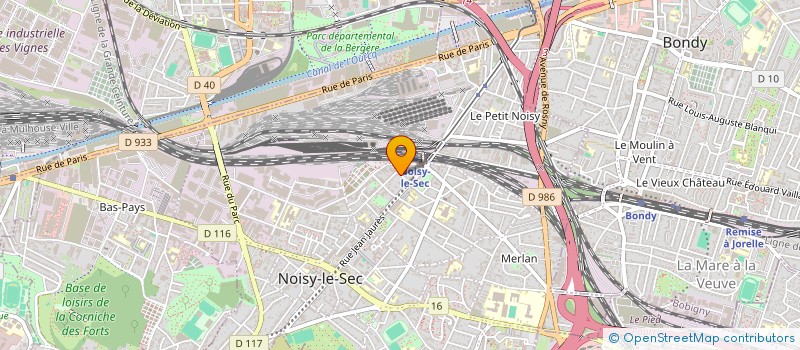 localisation de l'entreprise COOPERATIVE NOISEENNE à NOISY-LE-SEC