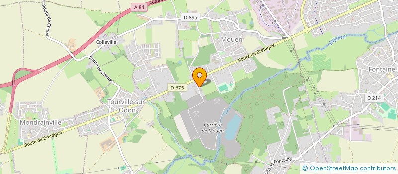 localisation de l'entreprise COOPERATIVE NORMANDE D'ACHATS à MOUEN