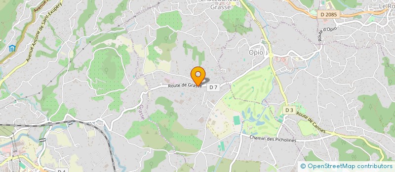 localisation de l'entreprise COOPERATIVE OUVRIERE BATIMENT à CHATEAUNEUF-GRASSE