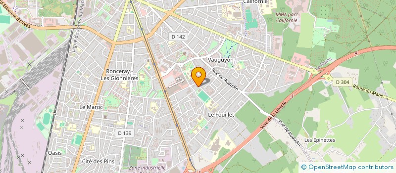 localisation de l'entreprise COOPERATIVE PROPRIETAIRES  LE MANS