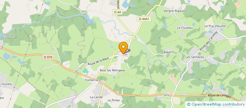 localisation de l'entreprise COOPERATIVE SCOLAIRE à EYJEAUX
