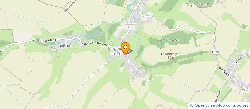 localisation de l'entreprise COOPERATIVE SCOLAIRE à MAGNICOURT-EN-COMTE