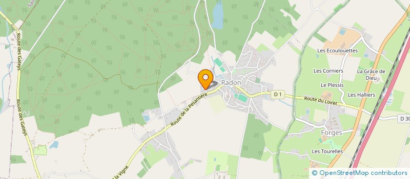 localisation de l'entreprise COOPERATIVE SCOLAIRE à ECOUVES