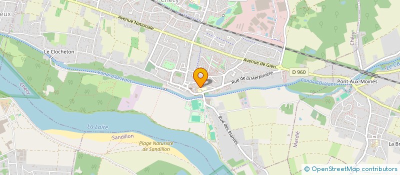 localisation de l'entreprise COOPERATIVE SCOLAIRE à CHECY