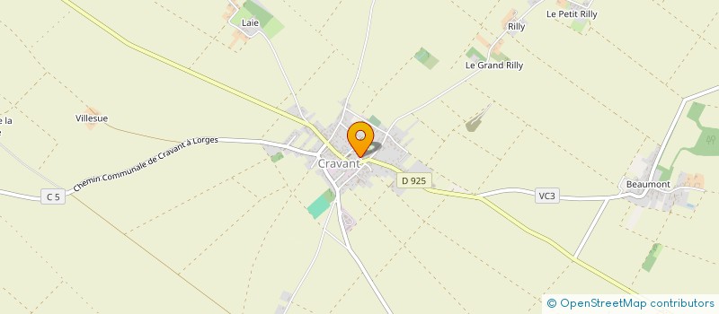 localisation de l'entreprise COOPERATIVE SCOLAIRE à CRAVANT