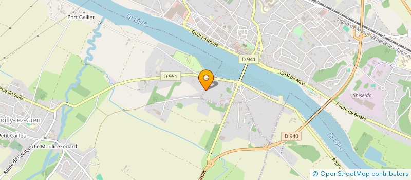 localisation de l'entreprise COOPERATIVE SCOLAIRE  GIEN