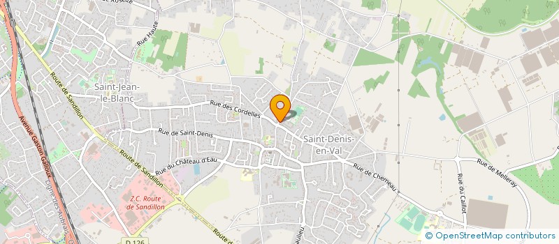 localisation de l'entreprise COOPERATIVE SCOLAIRE à SAINT-DENIS-EN-VAL