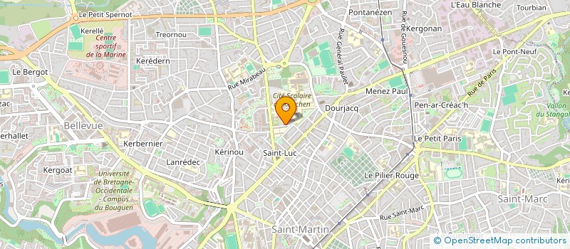 localisation de l'entreprise COOPERATIVE SCOLAIRE à BREST