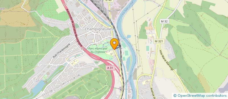 localisation de l'entreprise COOPERATIVE SCOLAIRE à CHAMPIGNEULLES