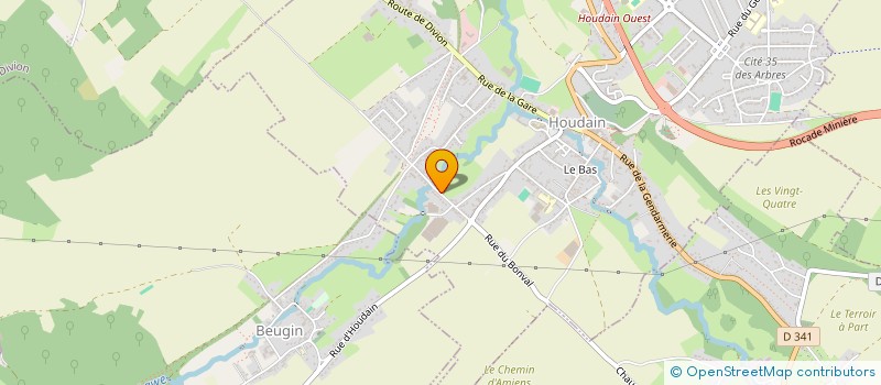 localisation de l'entreprise COOPERATIVE SCOLAIRE  GAUCHIN-LEGAL