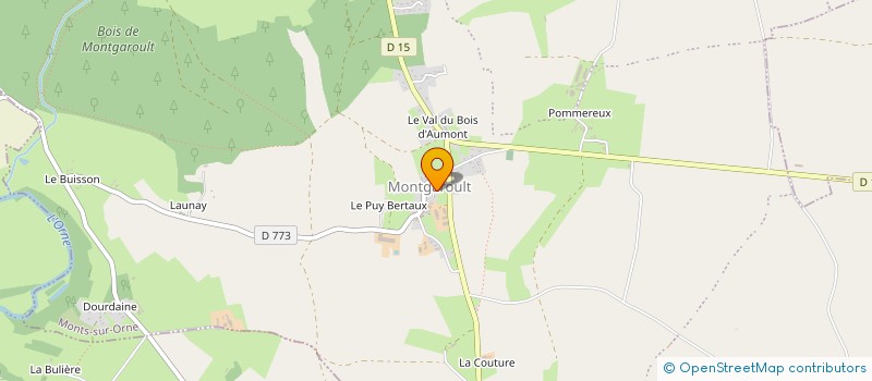 localisation de l'entreprise COOPERATIVE SCOLAIRE à MONTS-SUR-ORNE