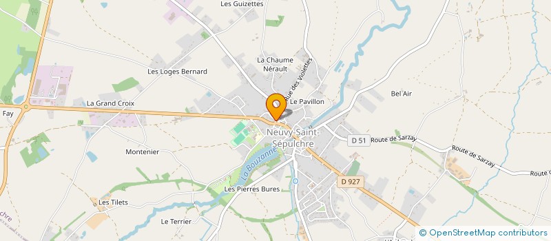 localisation de l'entreprise COOPERATIVE SCOLAIRE C E G à NEUVY-SAINT-SEPULCHRE