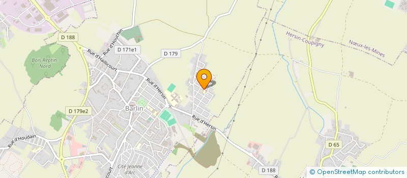 localisation de l'entreprise COOPERATIVE SCOLAIRE CITE 5 à BARLIN