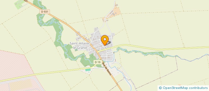 localisation de l'entreprise COOPERATIVE SCOLAIRE DE L'ECOLE MIXTE DE SAINT-HILAIRE-LE-GRAND  SAINT-HILAIRE-LE-GRAND