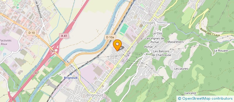 localisation de l'entreprise COOPERATIVE SCOLAIRE DU C E S  VILLARD-BONNOT