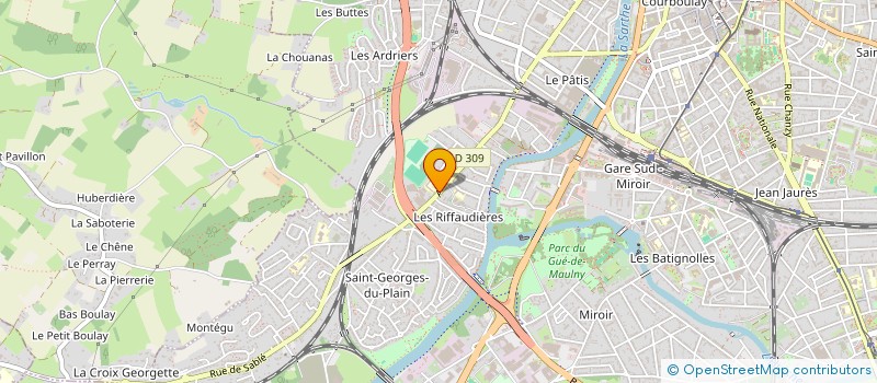 localisation de l'entreprise COOPERATIVE SCOLAIRE ECOLE GARNIER PAGES  LE MANS