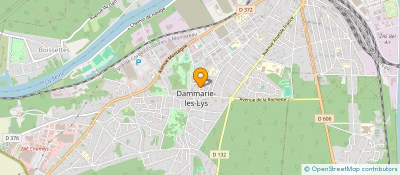 localisation de l'entreprise COOPERATIVE SCOLAIRE ECOLE JACQUES MONOD à DAMMARIE-LES-LYS