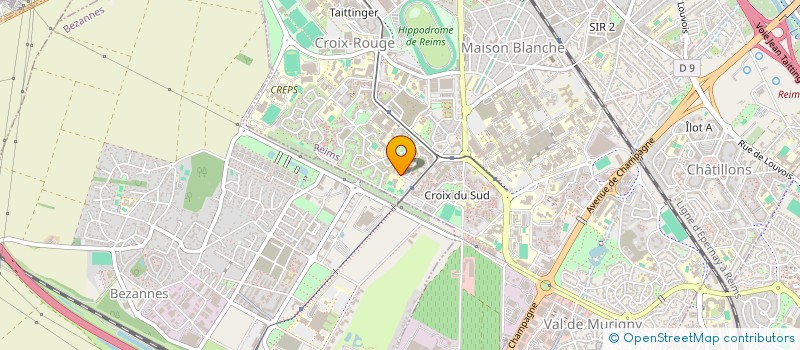 localisation de l'entreprise COOPERATIVE SCOLAIRE ECOLE MIXTE GALILEE  REIMS