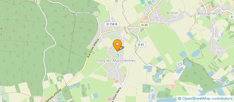 localisation de l'entreprise COOPERATIVE SCOLAIRE ECOLE PRIMAIRE PUBL à TILLOY-LEZ-MARCHIENNES