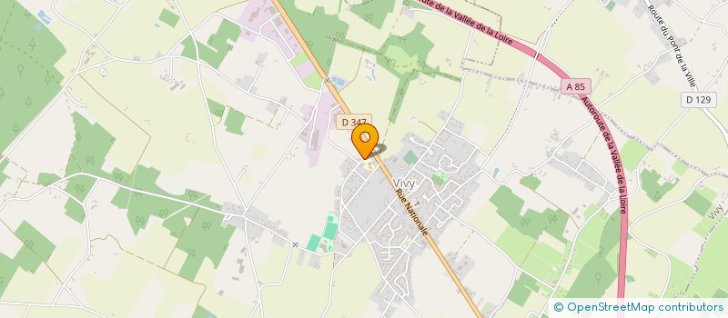 localisation de l'entreprise COOPERATIVE SCOLAIRE ECOLE PRIMAIRE PUBLIQUE LA VETUSIENNE DE VIVY  VIVY