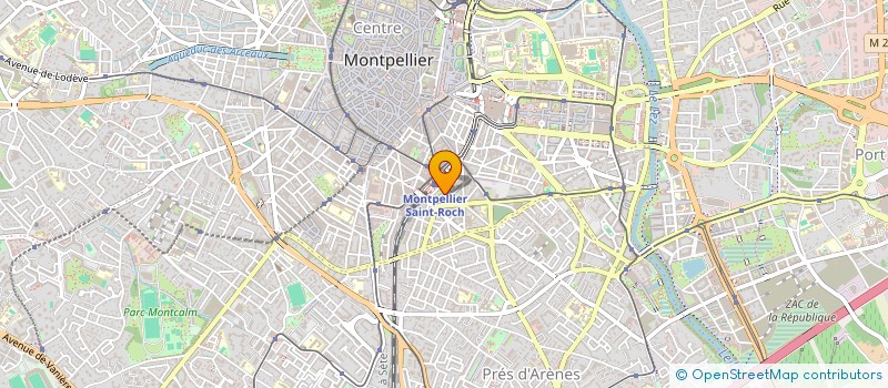 localisation de l'entreprise COOPERATIVE SCOLAIRE ECOLE VICTOR HUGO à MONTPELLIER