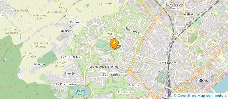 localisation de l'entreprise COOPERATIVE SCOLAIRE JEAN CHARCOT à BLOIS