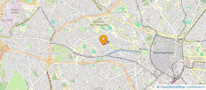 localisation de l'entreprise COOPERATIVE SCOLAIRE JULES SIMON à MONTPELLIER