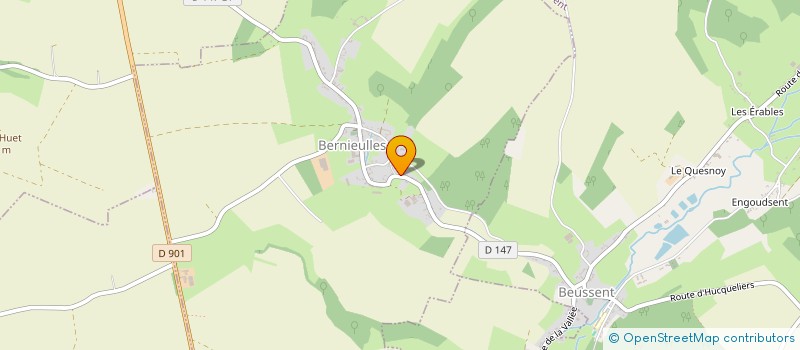 localisation de l'entreprise COOPERATIVE SCOLAIRE O C C E  BERNIEULLES