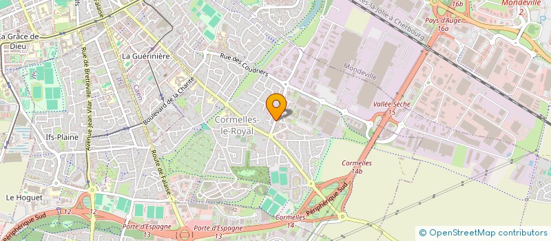 localisation de l'entreprise COOPERATIVE STELLANTIS CAEN  CORMELLES-LE-ROYAL