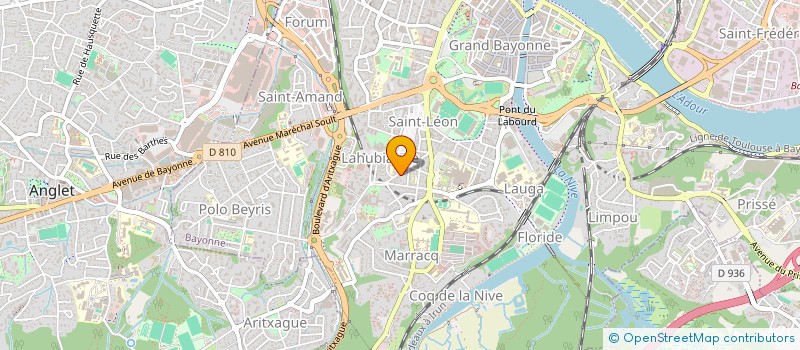 localisation de l'entreprise COOPERATIVE STUDIOS à BAYONNE