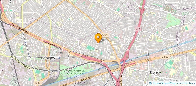 localisation de l'entreprise COOPERATIVE TARWA N' DJEMAA SAHARIDJ - CDS  BOBIGNY