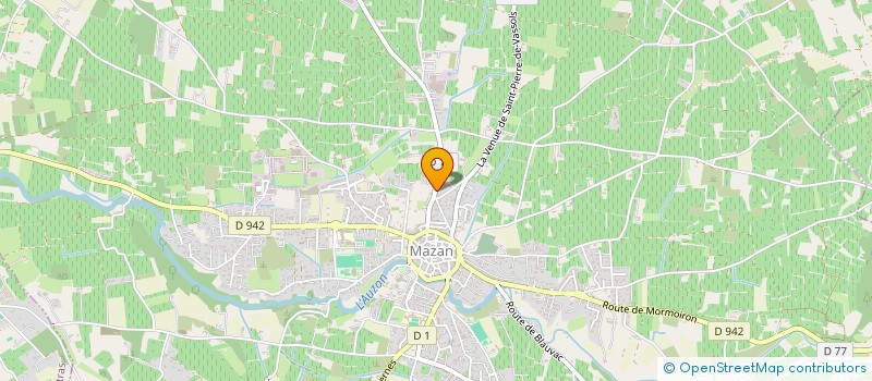 localisation de l'entreprise COOPERATIVE UTILISATION MATERIEL AGRICOLE  MAZAN