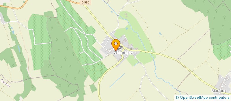 localisation de l'entreprise COOPERATIVE VINICOLE DE CHAUMUZY à CHAUMUZY